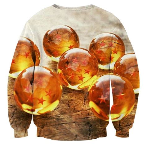 Great savings & free delivery / collection on many items. Dragon Ball Z Shenron Dope 7 Stars Crystal Balls Set Sweater - Saiyan Stuff