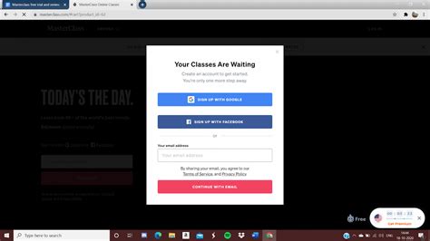 How To Get Masterclass Free Trial [2022]