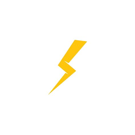 Lightning Logo Template Lightning S Electrical Vector Lightning S