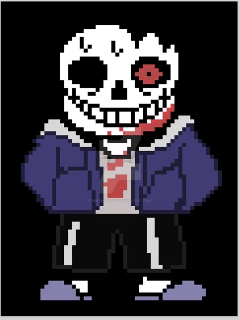 A Rough Preview Of Horrortalesans Sprites By Beethovenus On Deviantart