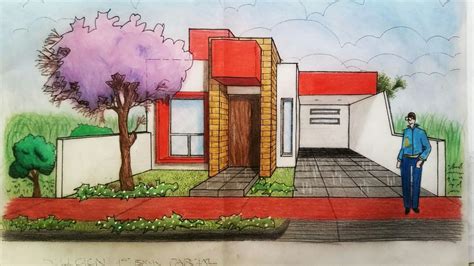 Descobrir 84 Imagem Fachadas De Casas Dibujo Arquitectonico Abzlocalmx