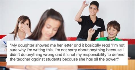 Dad Say Its Sexist To Make Daughter Apologize For Male Bullies In