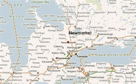 Map Of Newmarket Ontario Verjaardag Vrouw 2020