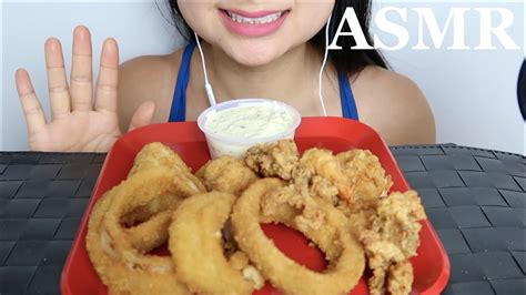 Fried Seafood ASMR Mukbang YouTube