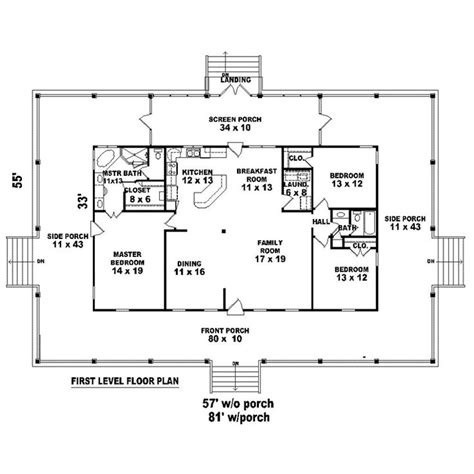 House plans with porches extend your home with diverse outside activities. 1871 square feet w/ wrap around porch. The front bedroom ...