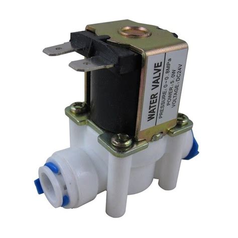 12v24v Inlet Feed Water Solenoid Valve 14 38 Quick Connect For Ro