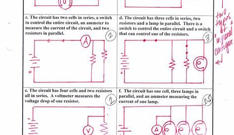 Schematic Circuit Diagrams Worksheet