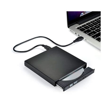 Gravador DVD Bluecase Externo Slim USB 2 0 BGDE 02 Preto Gibson