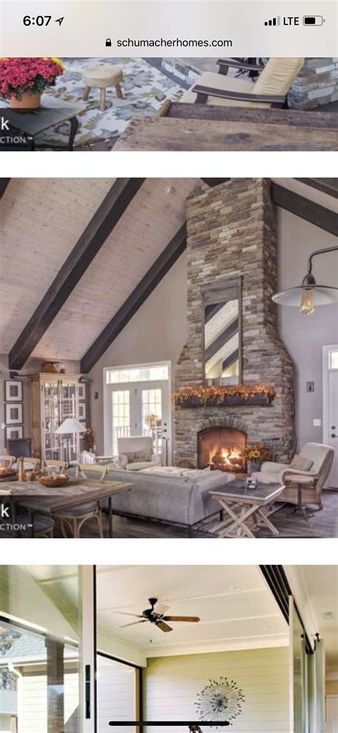Vaulted ceilings can make a room look much larger, giving it a light and lofty appearance. Pin by Muscle Swagg on Around the Home | Vaulting, Ceiling ...