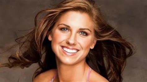 6 Incredible Photos Of Olympian Alex Morgan In Body Paint Swimsuit