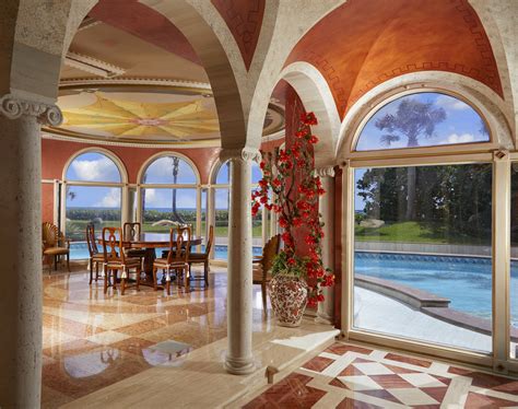 Renaissance Mediterranean Architecture Coveted Italian Inspired Jupiter Island Residence Art