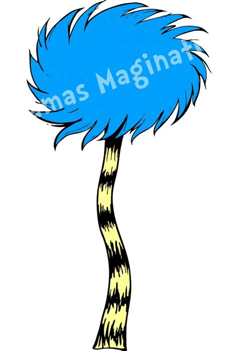 Dr Seuss Lorax Trees Clip Art N2 Free Image Wikiclipart