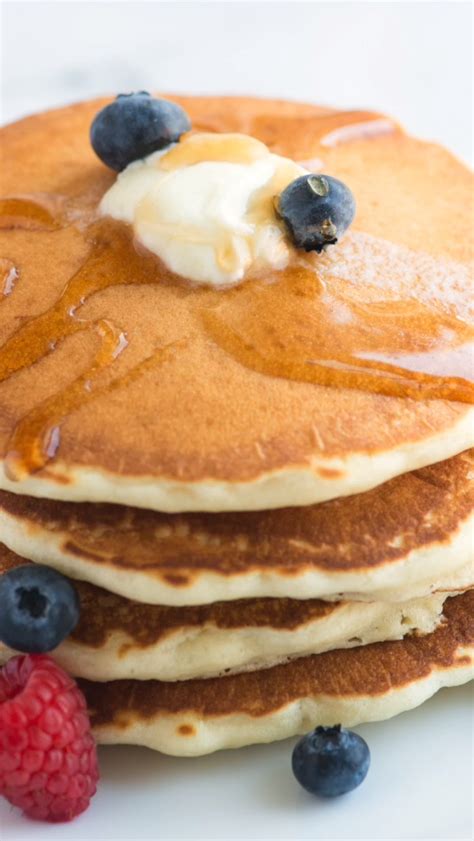 Easy Fluffy Pancakes Recipe From Scratch Recipe