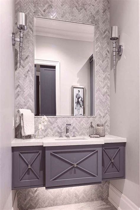 20 Small Powder Room Ideas 2020 Decoomo