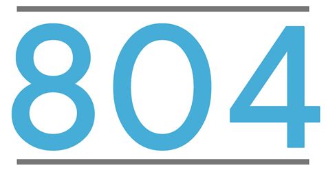 Area code 804 serves the richmond metropolitan area including the larger cities of hopewell, mechanicsville, petersburg, richmond, and. Signification Nombre 804 Interprétation Message des Anges ...