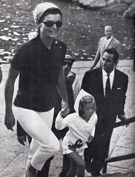 Jackie And Her Daughter Caroline On Vacation At Ravello Italy Scan By Jackieandaudrey From