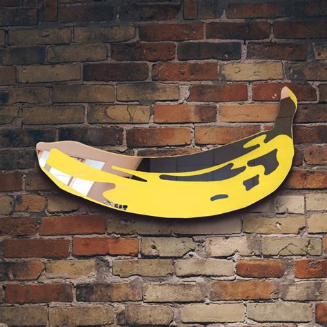 Banana Large Wall Mirror Pop Art Decorative Mirror