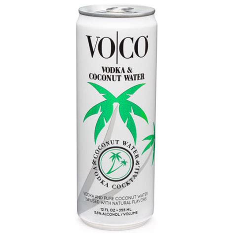 VO CO Vodka Coconut Water Beverage 12oz Whisky Liquor Store
