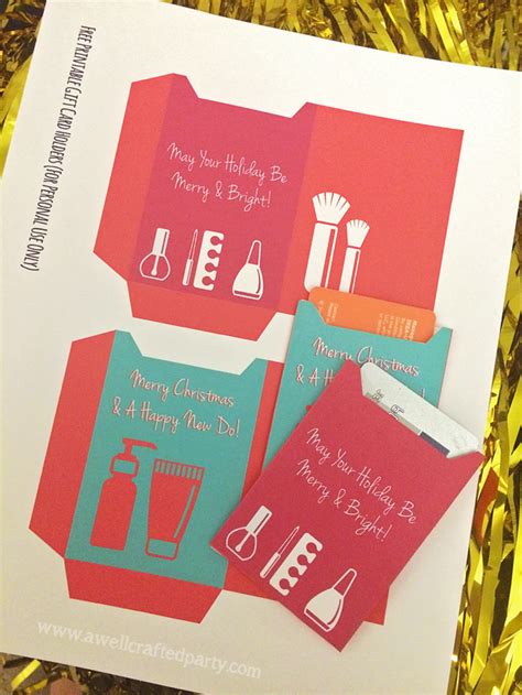 Sending in the uk ,contains a sub menu. Beauty Stocking Stuffer Gift Guide + Free Gift Card Holder ...