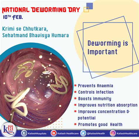Deworming Ensures That Every Child Stays Disease Free And Enjoys Healthy