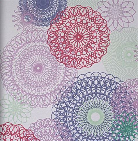 Don't forget to bookmark this page by hitting (ctrl + d), "LEF 2014" Vlies-Tapete Mandalas 48911 Girly bunt (4.31 ...