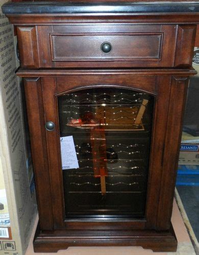 Dual zone thermoelectric 12 bottle wine cooler provides ideal serving or storage temperatures for storing plenty of holding both white and chilling and storing red wines. 7 Pics Tresanti Wine Cabinet Amalfi And Description - Alqu ...