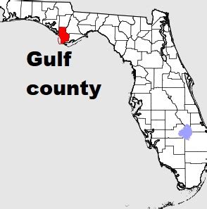Gulf County On The Map Of Florida 2024 Cities Roads Borders And