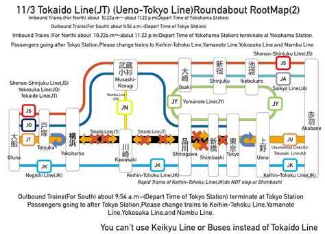 Yokosuka (横須賀) is a minor city in kanagawa prefecture, japan. Tokaido Line Roundabout Rootmap (Because of the ...