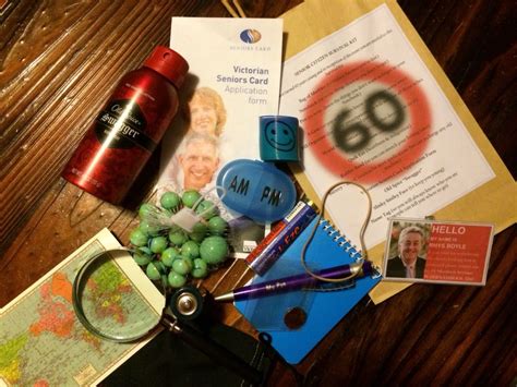 Choosing gifts for the elderly/seniors can be challenging. Senior Citizen Survival Kit #60thBirthday | 60th birthday, Birthday, Survival kit
