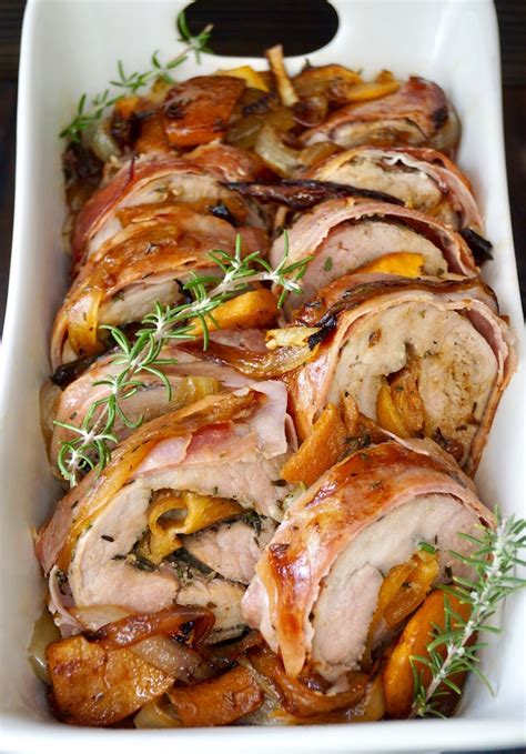 (we also refer to it as love me tenderloin so it was the perfect fit.) Persimmon Prosciutto Pork Tenderloin Recipe | Cooking On ...