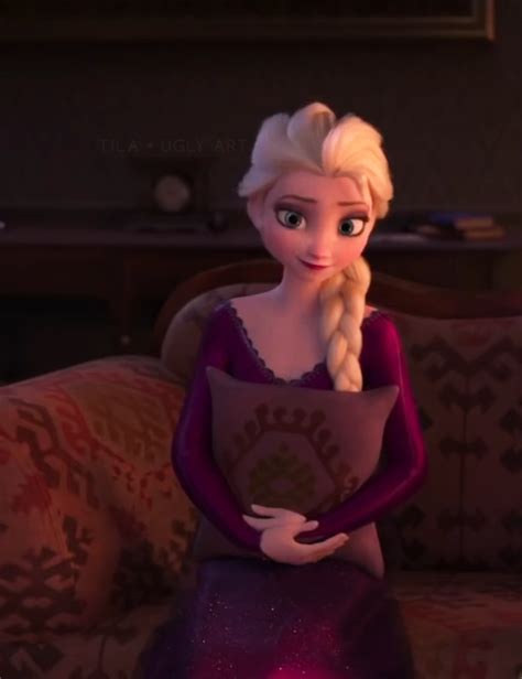 Elsa Is Looking At You And Ask You To Sit Next To Her R Frozen