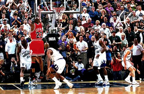 20 Years Ago Today Michael Jordan Hit The Last Shot Won His 6th