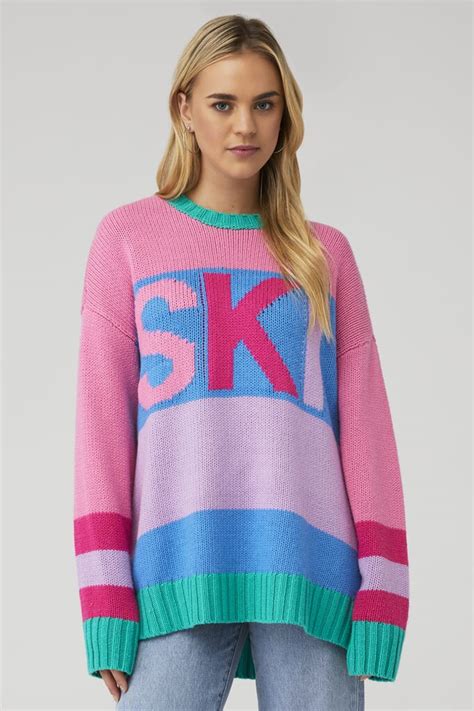 Show Me Your Mumu Ski In Sweater In Multicolor