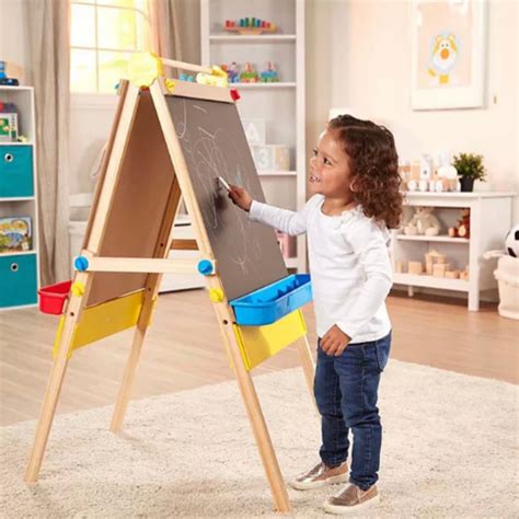 Only 42 Reg 85 Melissa And Doug Double Sided Wooden Art Easel