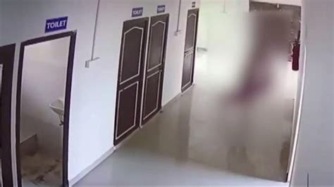 Caught On Cctv Addict Doctor Roams Naked Inside Maharashtra Hospital