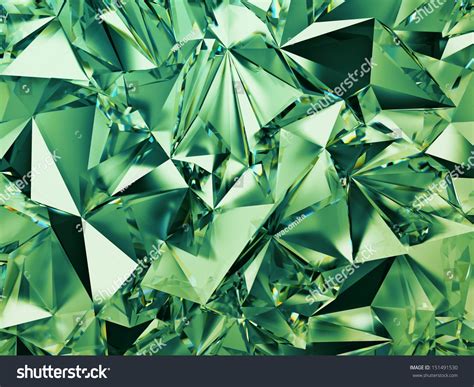 3d Abstract Green Crystal Background Stock Photo 151491530 Shutterstock