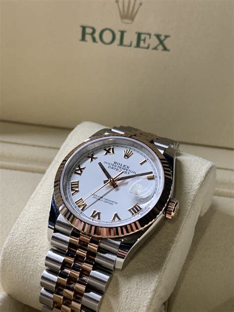 Our shorts are made to perfection, and only use the finest quality denim. DATEJUST 36MM EVEROSE GOLD & STEEL WHITE ROMAN - Carr Watches