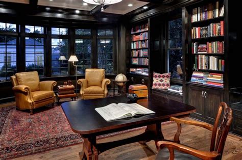 28 Dreamy Home Offices With Libraries For Creative Inspiration Home