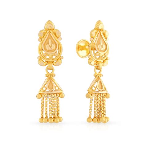 Buy Malabar Gold Earring Mhaaaaagfwpb For Women Online Malabar Gold