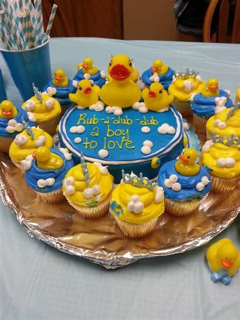 Diaper cakes are a creative way to give an expected mother gifts that she can use for her newborn, and they make attractive centerpieces. 91 best images about Rubber Ducky Birthday or Baby Shower ...