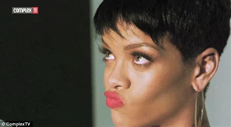 Rihanna Shows Off Her Modelling Skills In Behind The Scenes Footage For