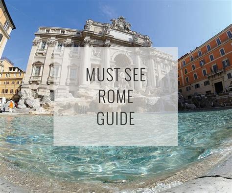 A Customizable Must See Guide To Top Attractions In Rome Rome Travel