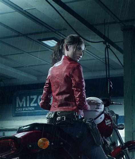 The survival horror masterpiece, reborn. Video game Resident Evil 2 Remake Claire Redfield Leather ...