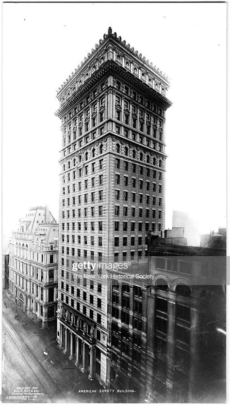 The American Surety Building New York New York 1898 News Photo