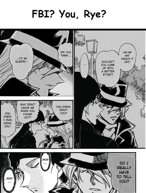 Gin Can Cry Too Xd Ginxshuichiakai Detective Conan Gin Case Closed Kaito Mafia Crying Cute