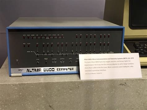 Mits Altair 8800 Computer Cool Technology Things To Sell Telemetry