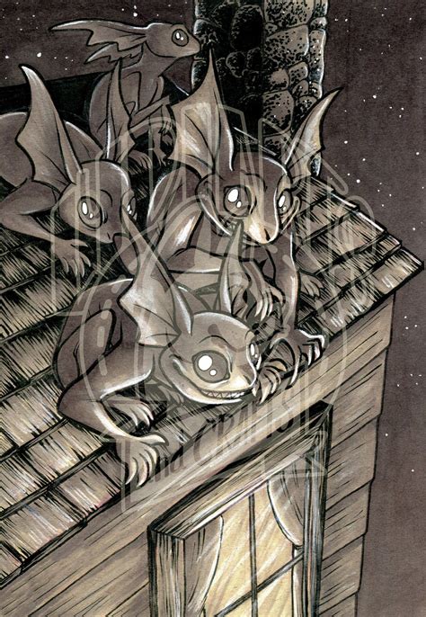 Cryptid Inktober 2017 Illustration Hopkinsville Goblins | Creature art