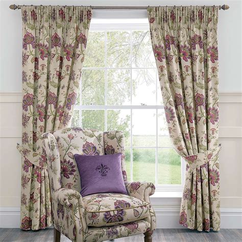 Shop for bedding, curtains, furniture, beds and mattresses today at dunelm. Dorma Plum Bloomsbury Lined Pencil Pleat Curtains | Pleated curtains, Plum bedding, Curtains
