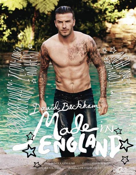 David Beckham Elle Uk July 2012
