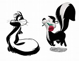 Pepe Le Pew and Penelope Looney Tunes Characters, Looney Tunes Cartoons ...